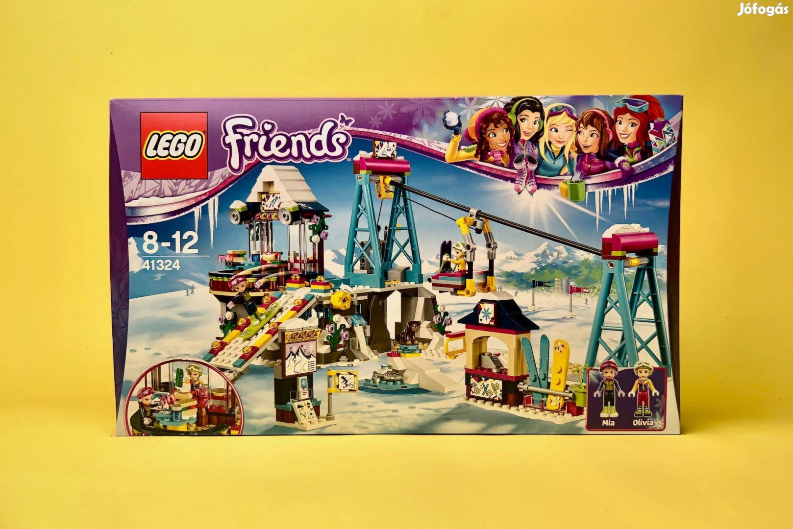 LEGO Friends 41324 Snow Resort Ski Lift, Új, Bontatlan