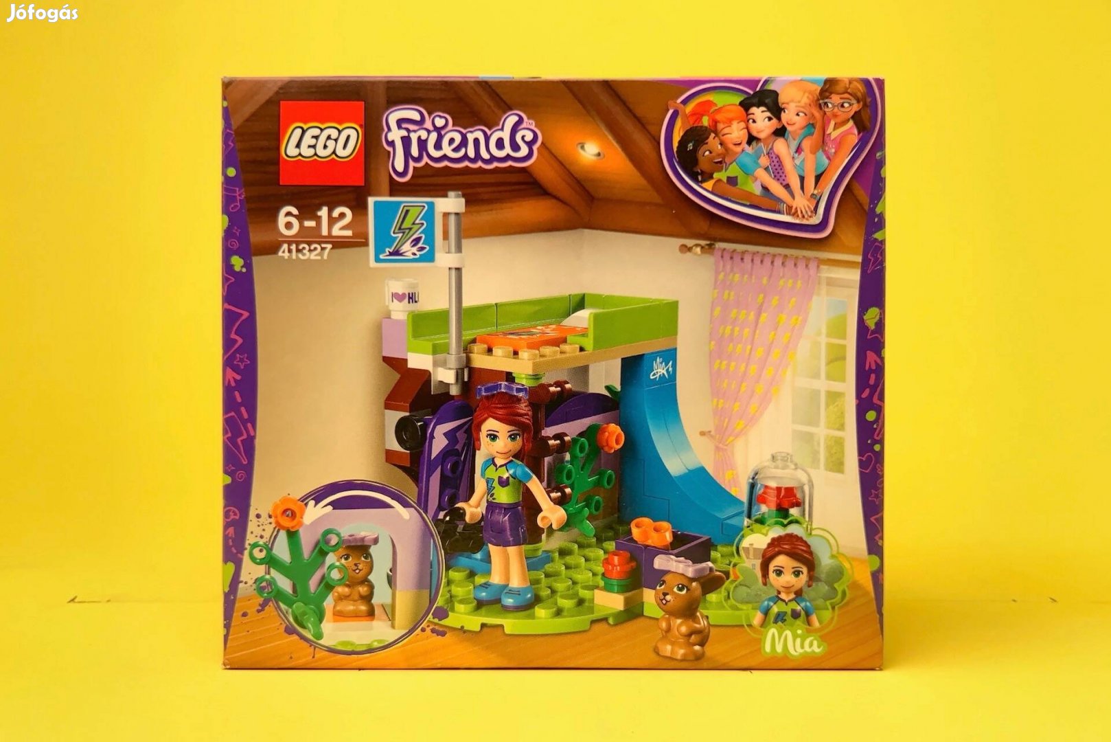 LEGO Friends 41327 Mia's Bedroom, Uj, Bontatlan