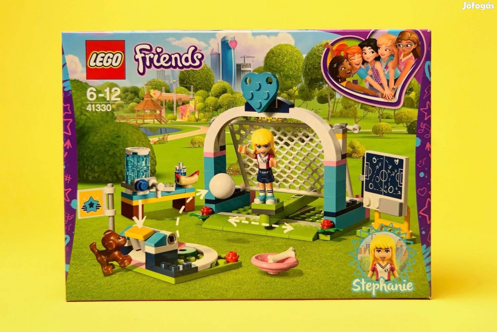 LEGO Friends 41330 Stephanie's Soccer Practice, Új, Bontatlan