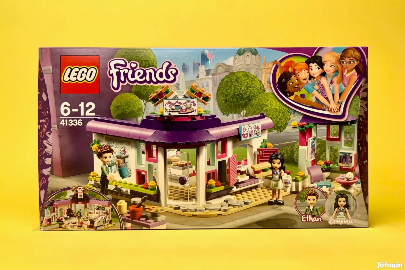 LEGO Friends 41336 Emma's Art Cafe, Új, Bontatlan