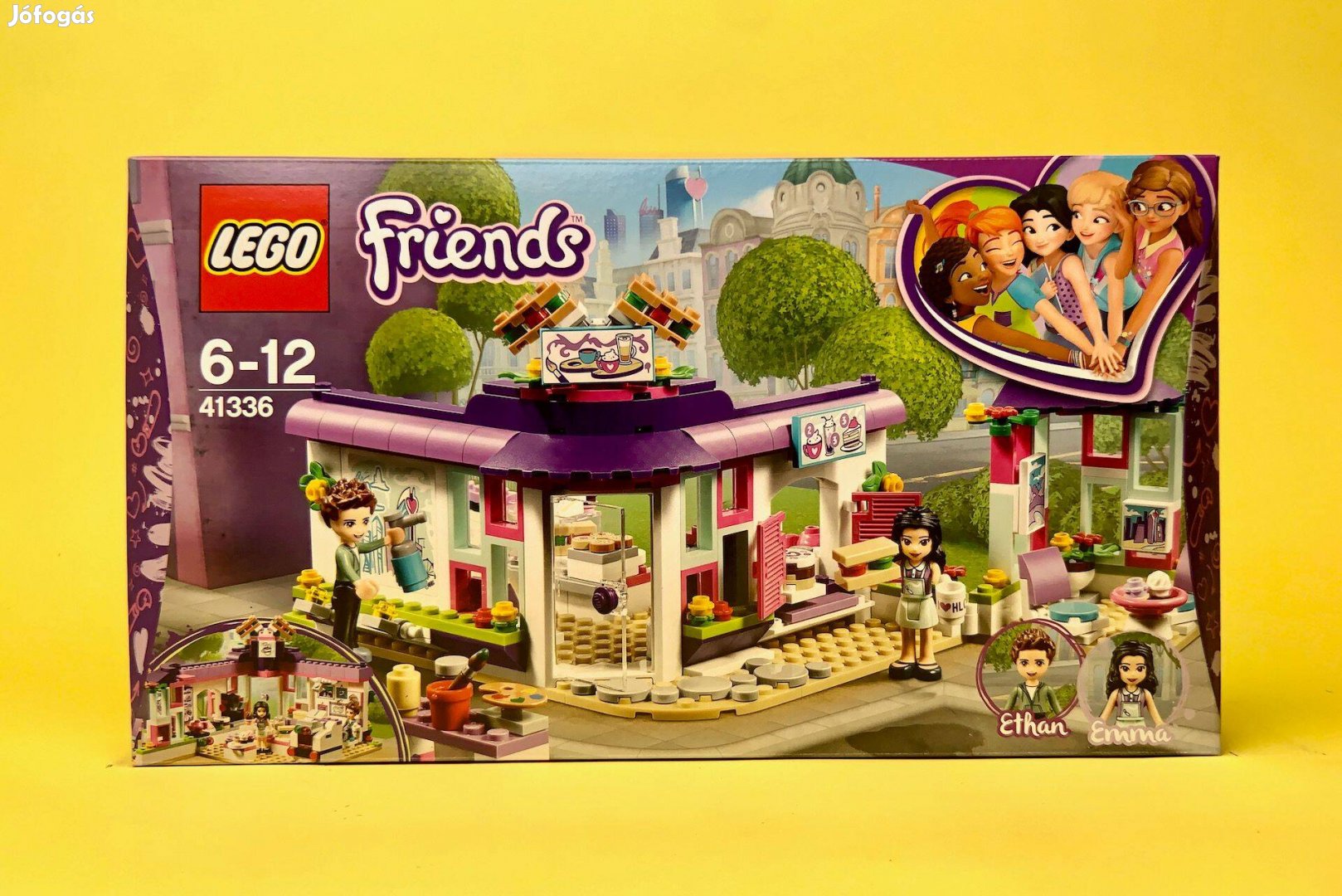 LEGO Friends 41336 Emma's Art Cafe, Új, Bontatlan