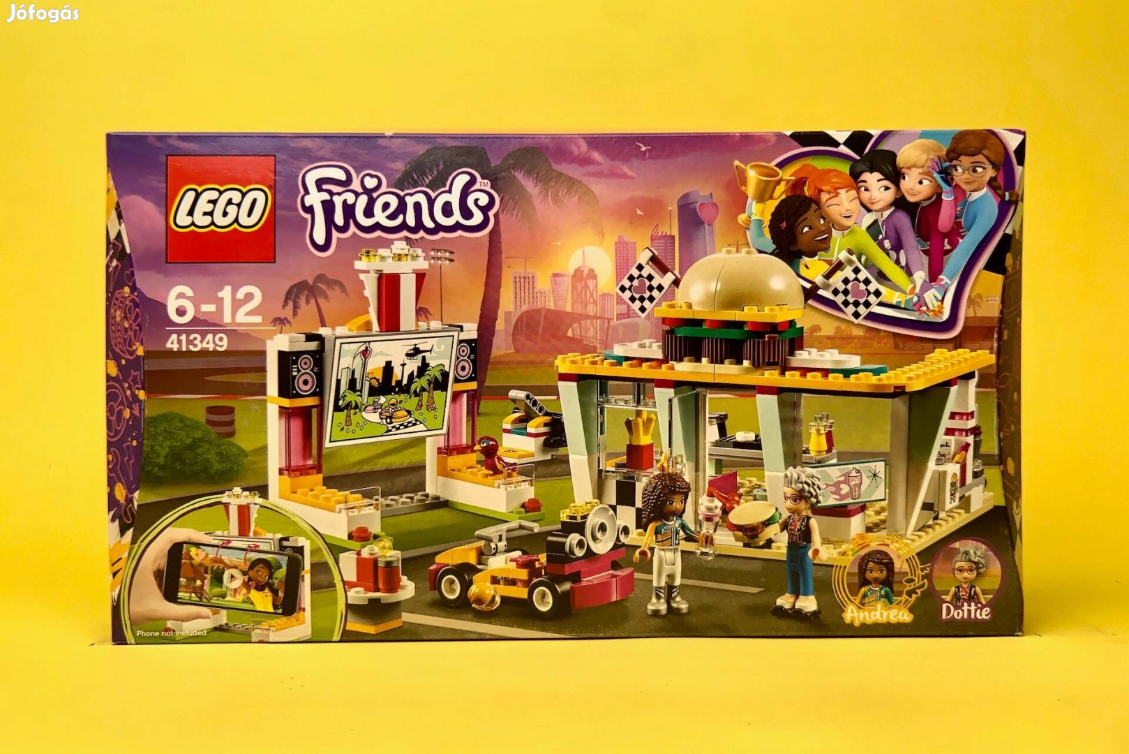 LEGO Friends 41349 Drifting Diner, Új, Bontatlan