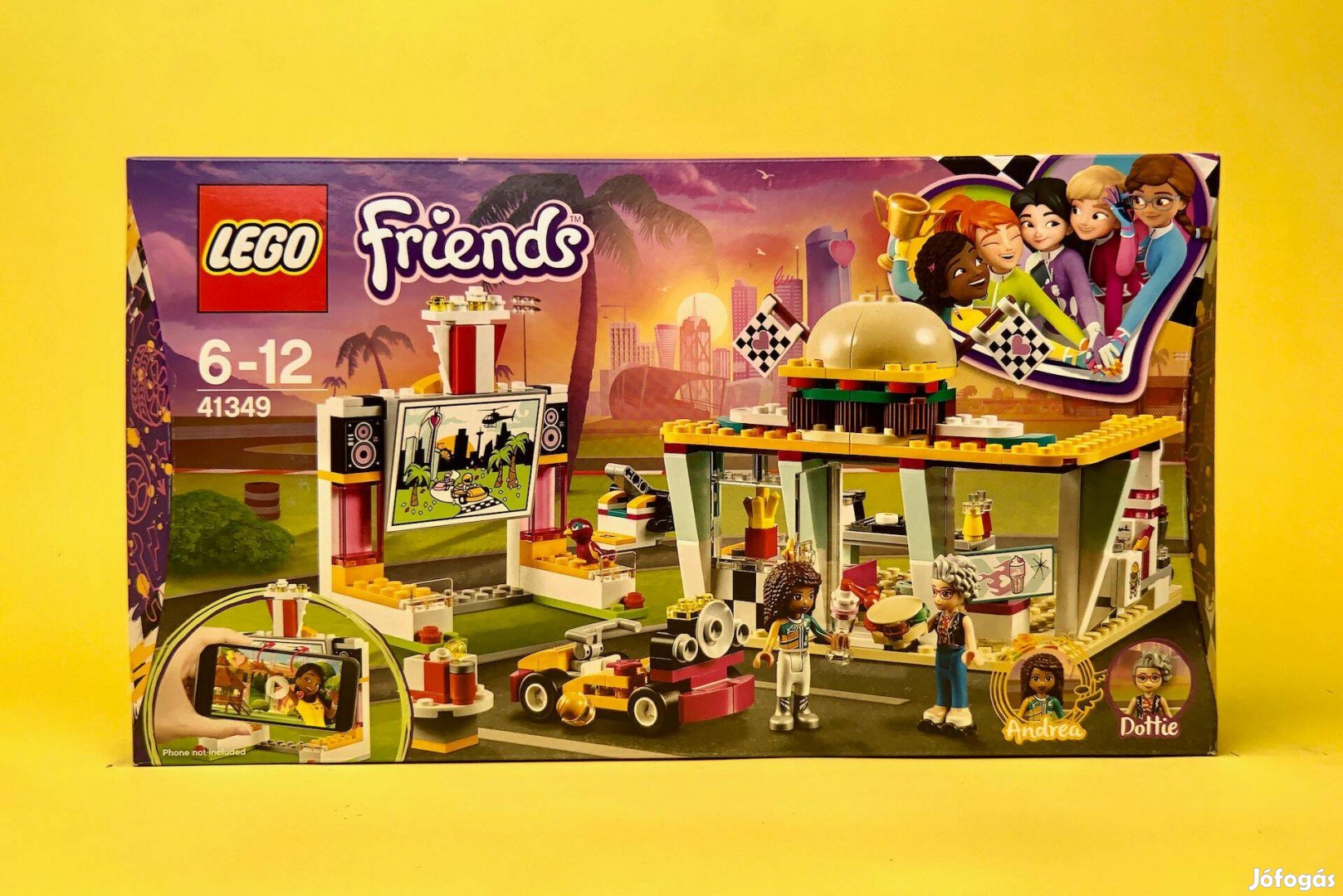 LEGO Friends 41349 Drifting Diner, Új, Bontatlan