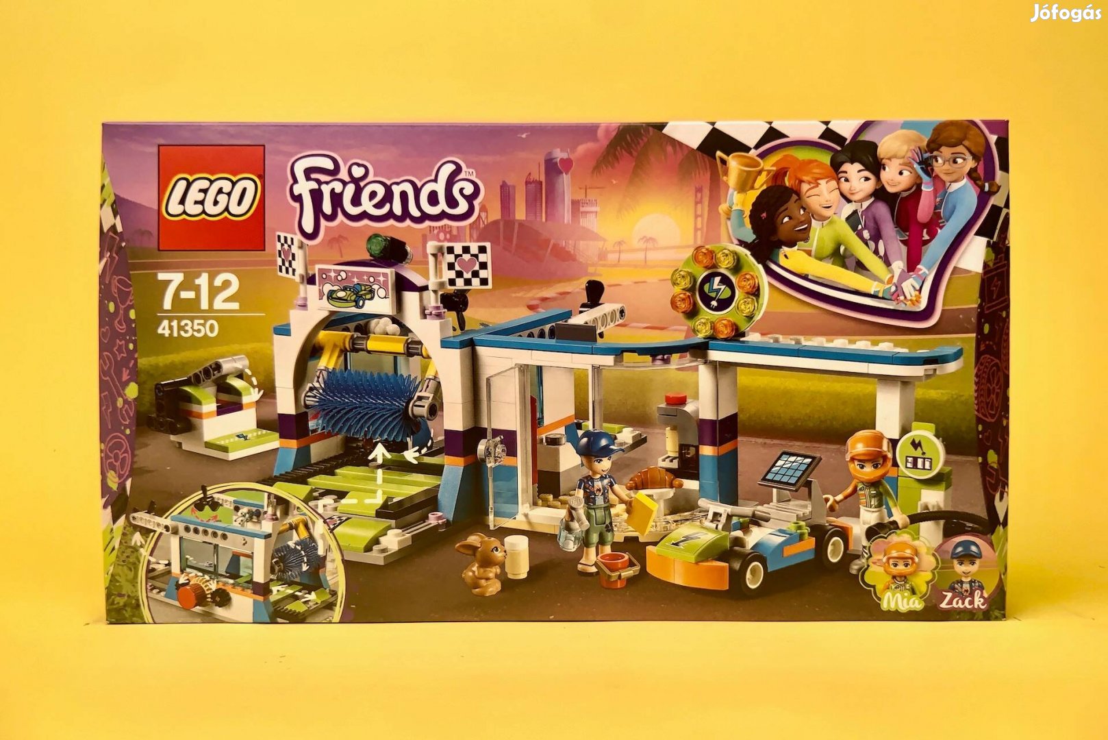 LEGO Friends 41350 Spinning Brushes Car Wash, Uj, Bontatlan