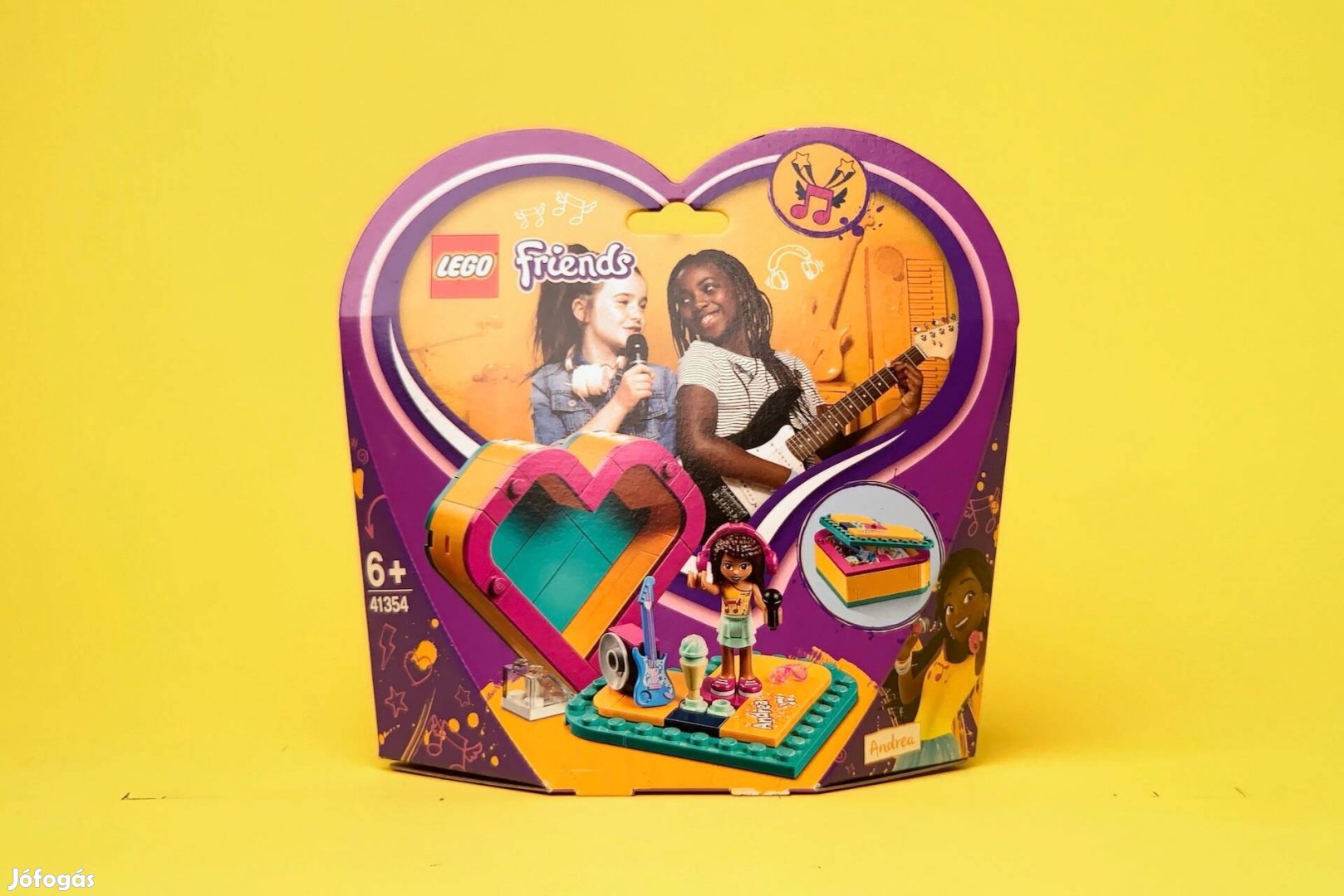 LEGO Friends 41354 Andrea's Heart Box, Új, Bontatlan