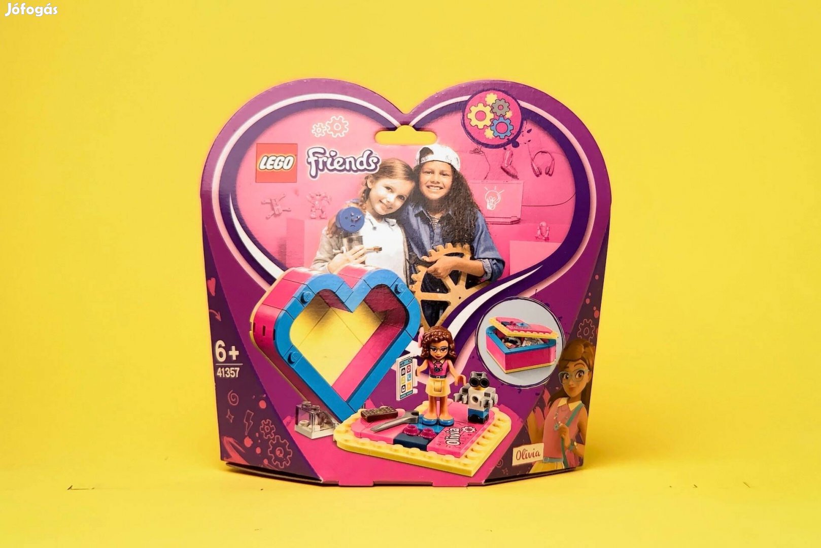 LEGO Friends 41357 Olivia's Heart Box, Új, Bontatlan