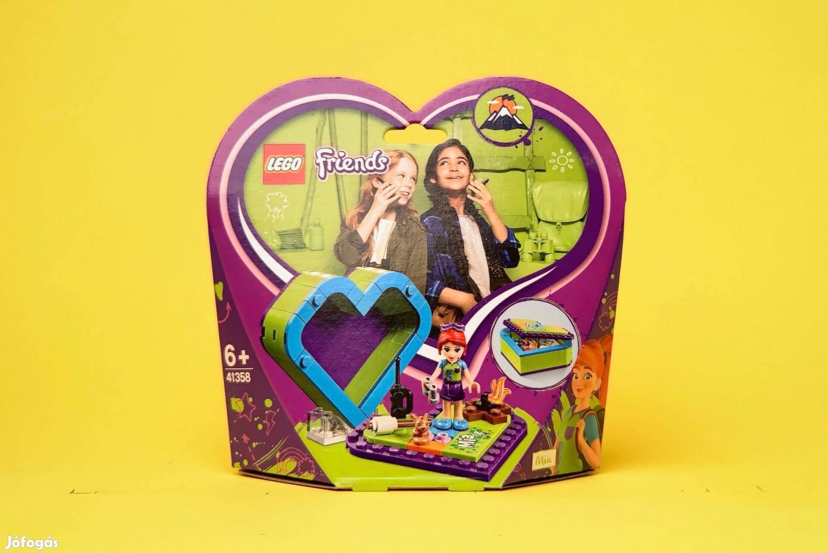 LEGO Friends 41358 Mia's Heart Box, Új, Bontatlan