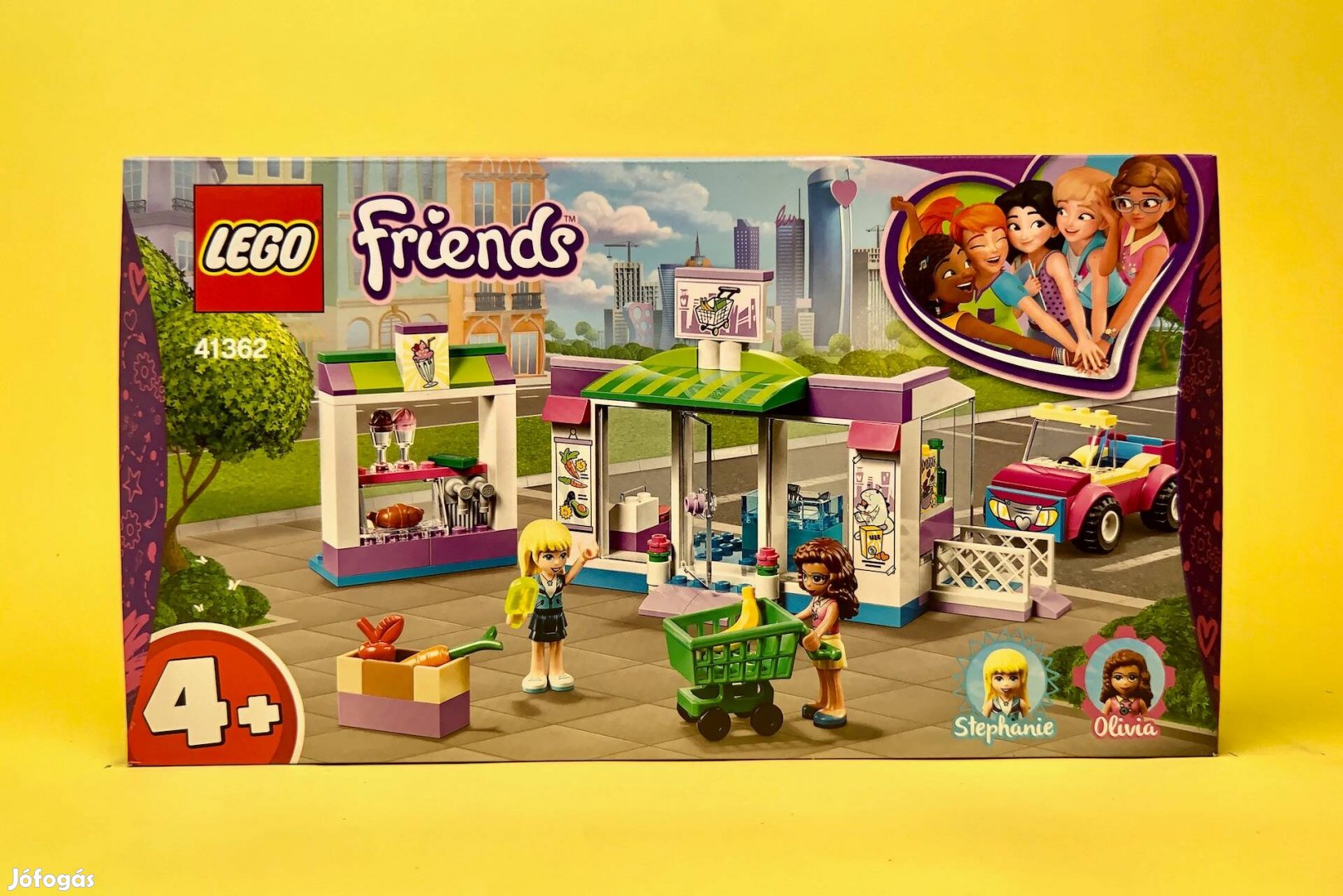 LEGO Friends 41362 Heartlake City Supermarket, Új, Bontatlan