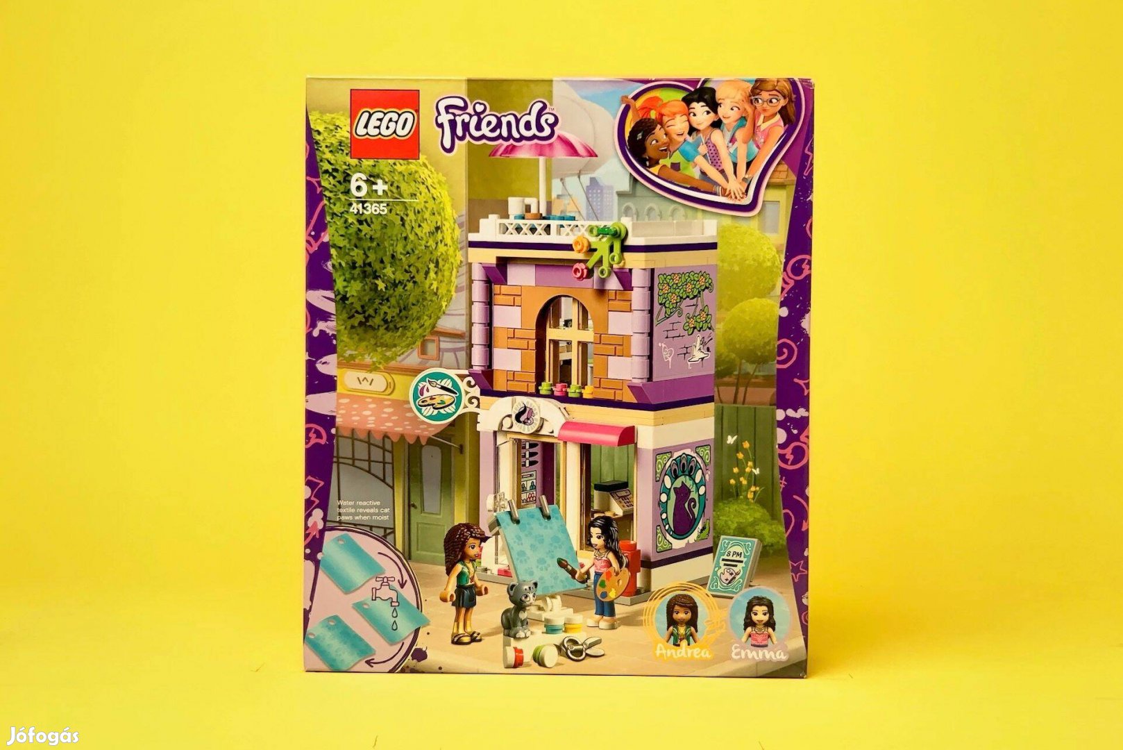 LEGO Friends 41365 Emma's Art Studio, Új, Bontatlan