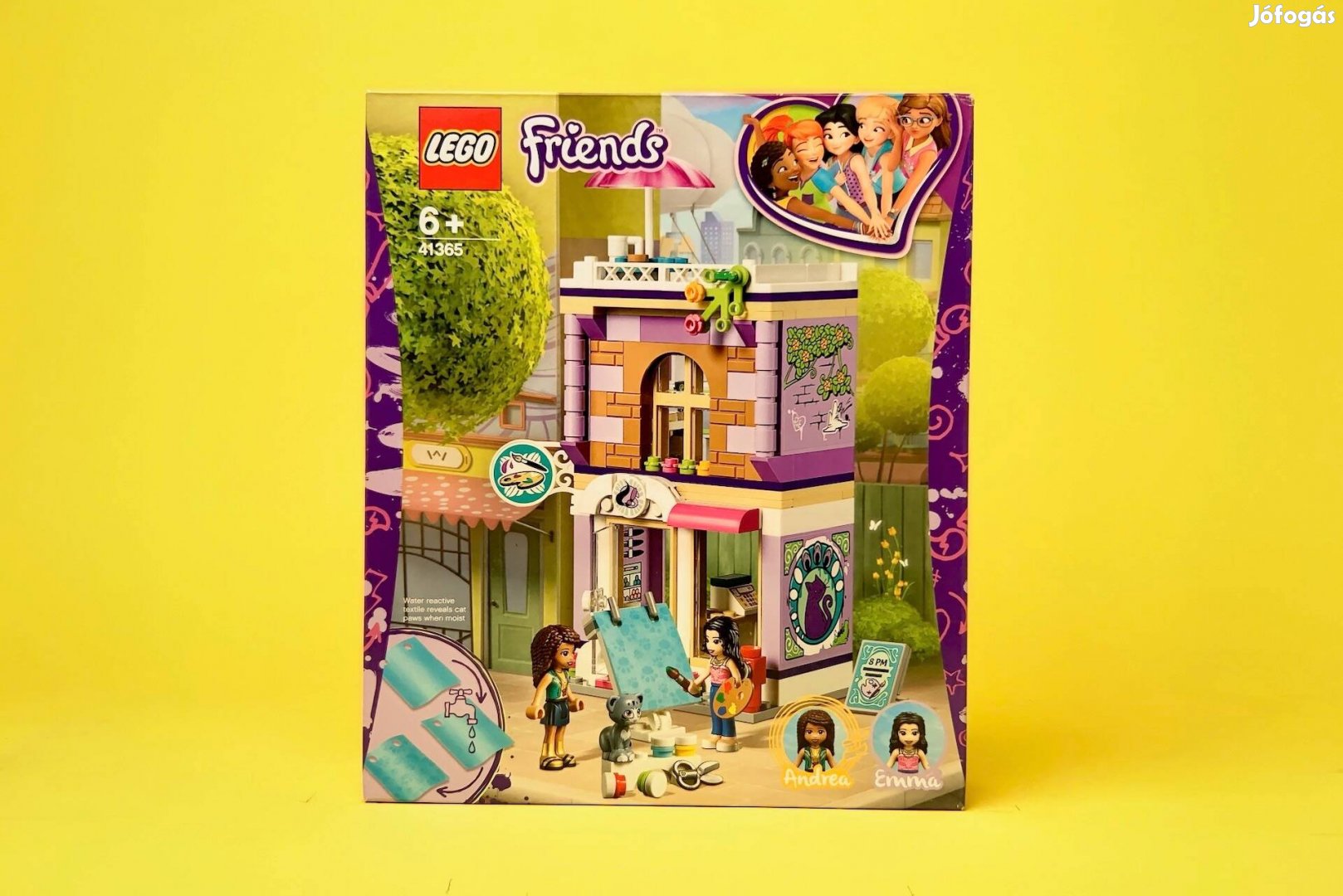 LEGO Friends 41365 Emma's Art Studio, Új, Bontatlan