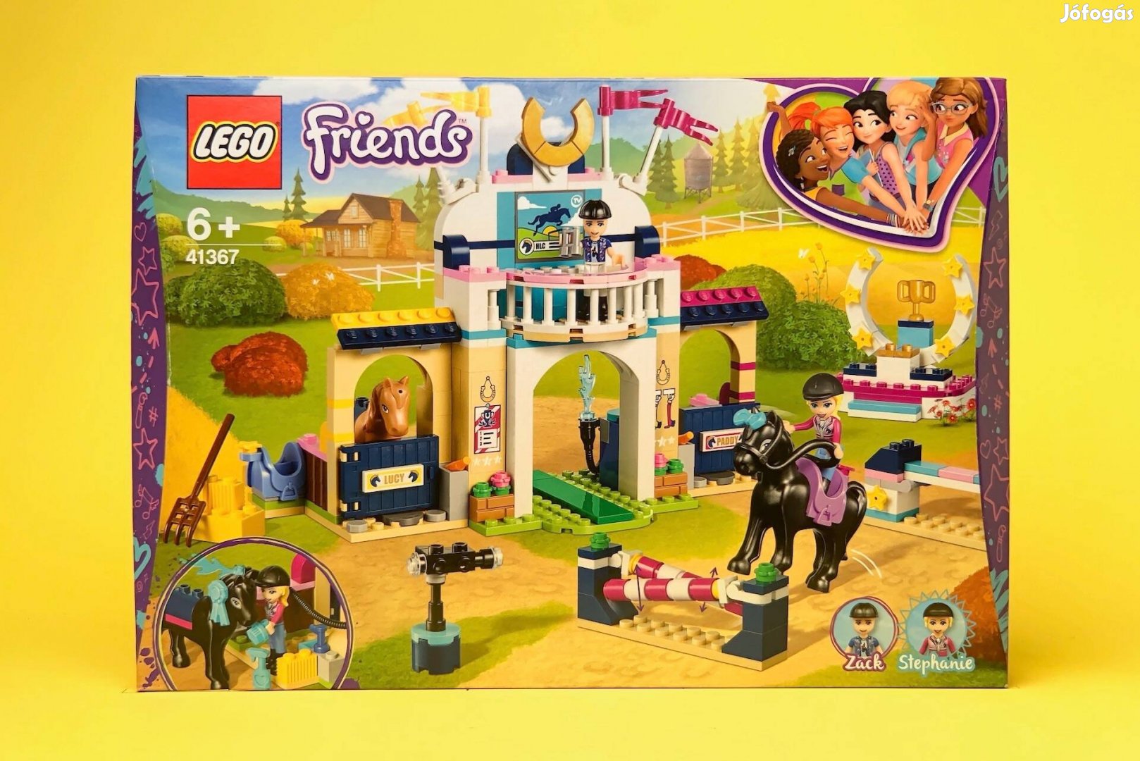 LEGO Friends 41367 Stephanie's Obstacle Course, Új, Bontatlan