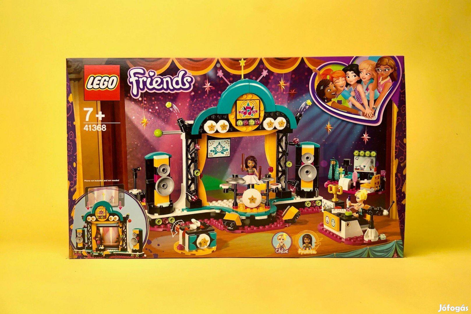 LEGO Friends 41368 Andrea's Talent Show, Új, Bontatlan