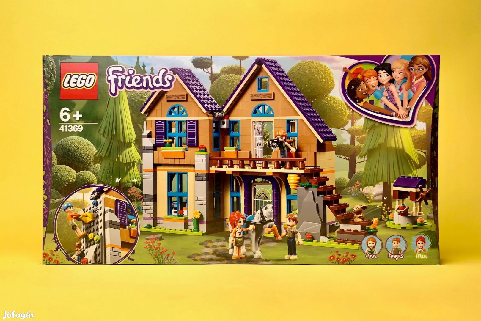 LEGO Friends 41369 Mia's House, Új, Bontatlan