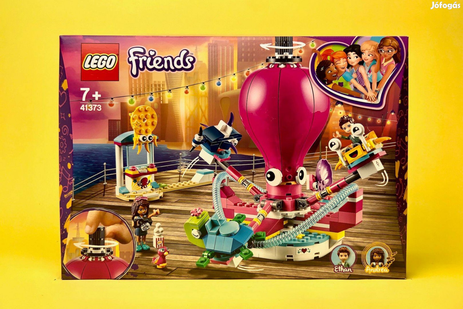 LEGO Friends 41373 Funny Octopus Ride, Új, Bontatlan