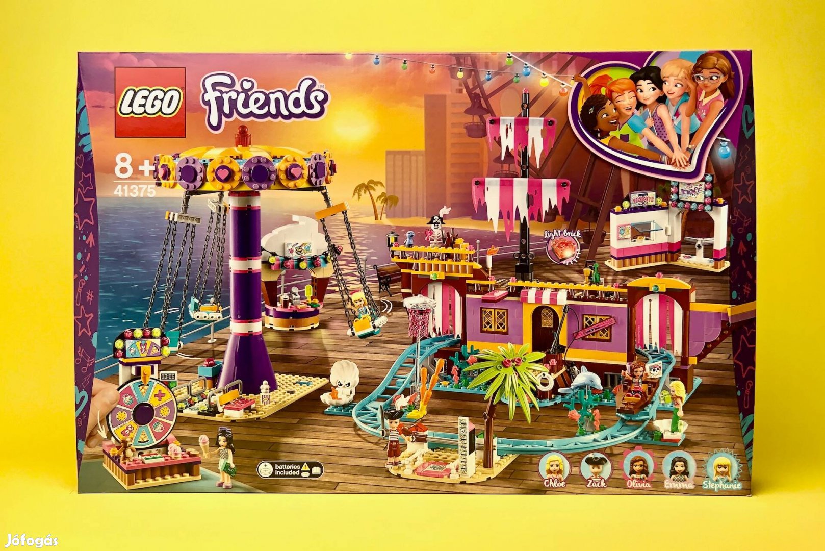 LEGO Friends 41375 Heartlake City Amusement Pier, Új, Bontatlan