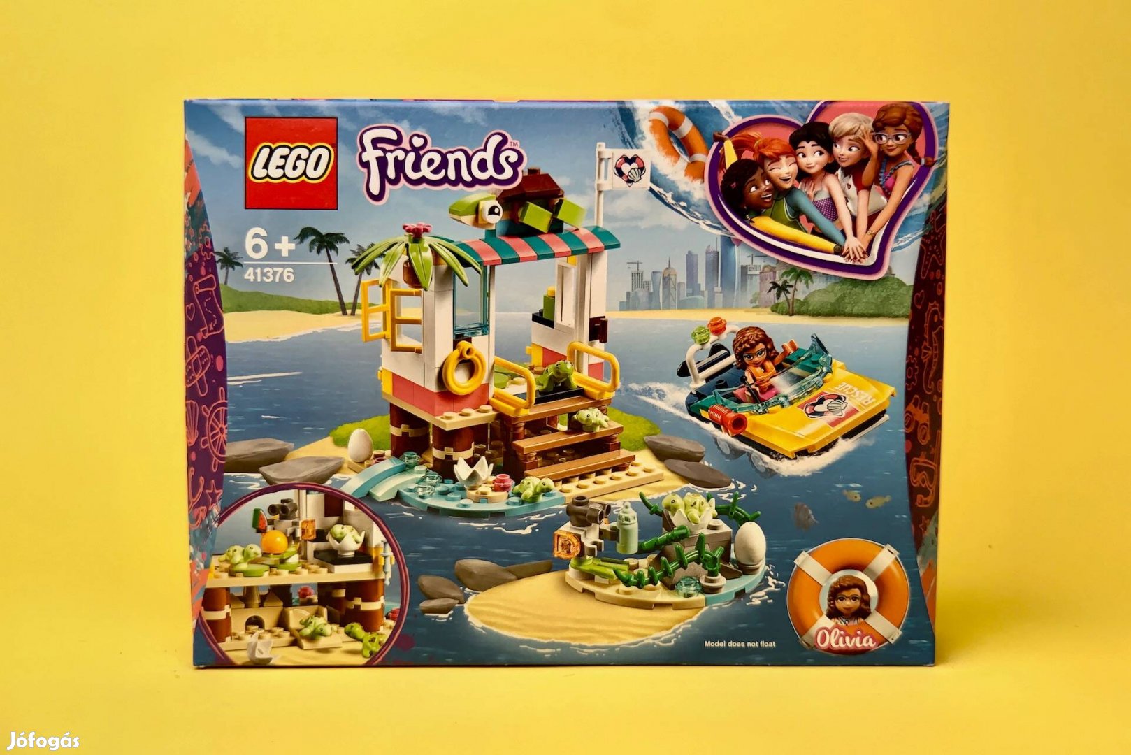 LEGO Friends 41376 Turtles Rescue Mission, Uj, Bontatlan