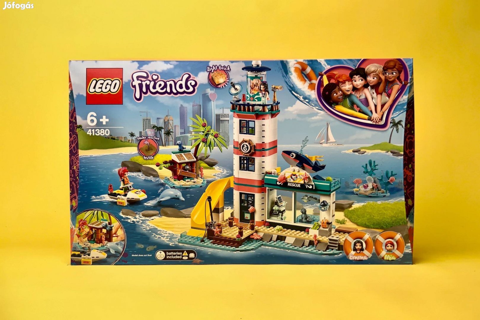 LEGO Friends 41380 Lighthouse Rescue Centre, Uj, Bontatlan