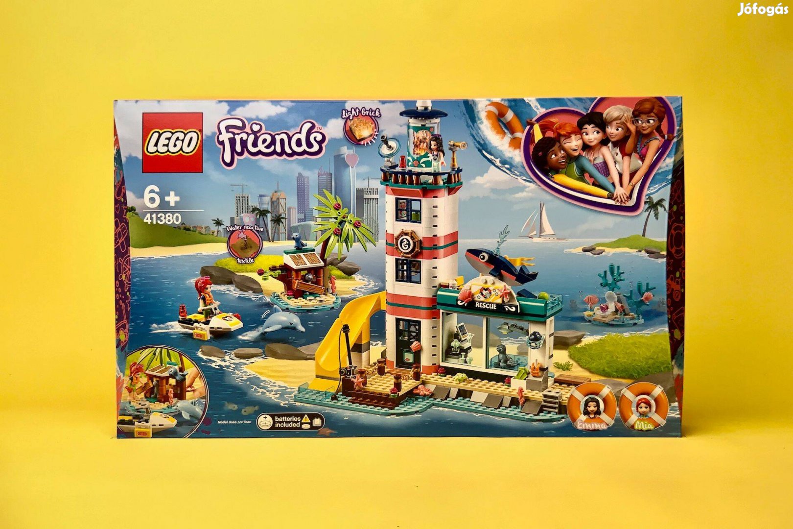 LEGO Friends 41380 Lighthouse Rescue Centre, Új, Bontatlan
