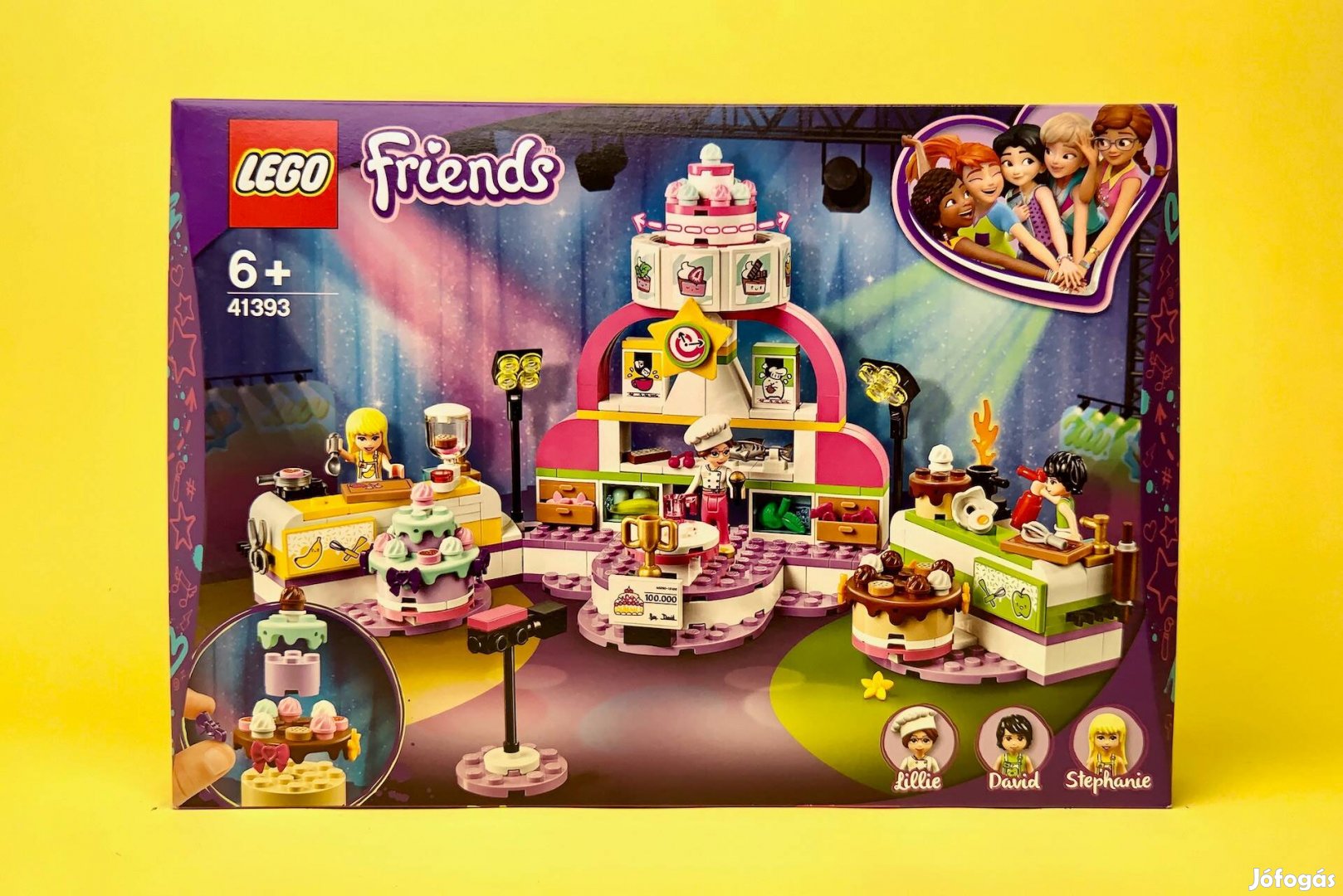 LEGO Friends 41393 Baking Competition, Új, Bontatlan