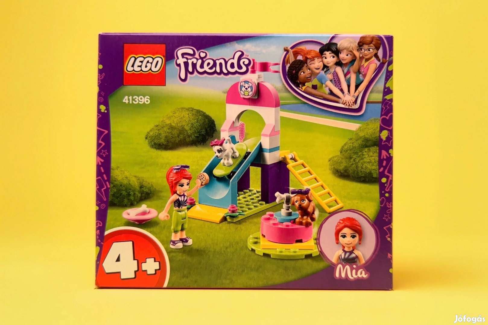 LEGO Friends 41396 Puppy Playground, Uj, Bontatlan