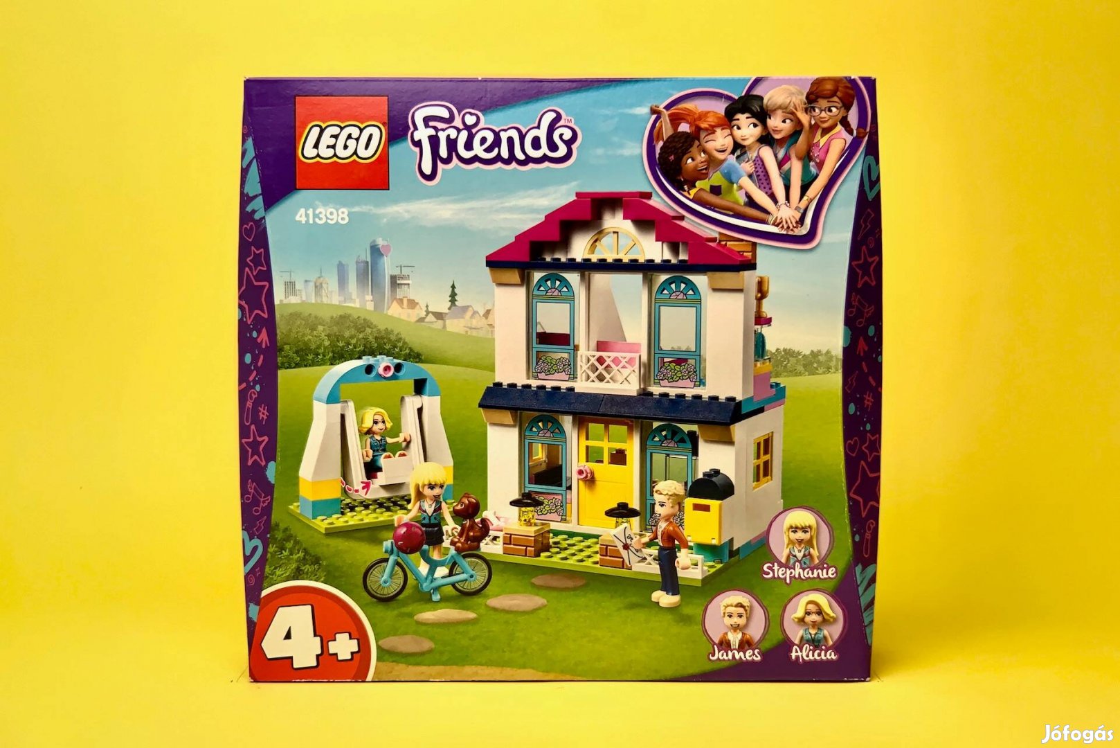 LEGO Friends 41398 Stephanie's House, Új, Bontatlan