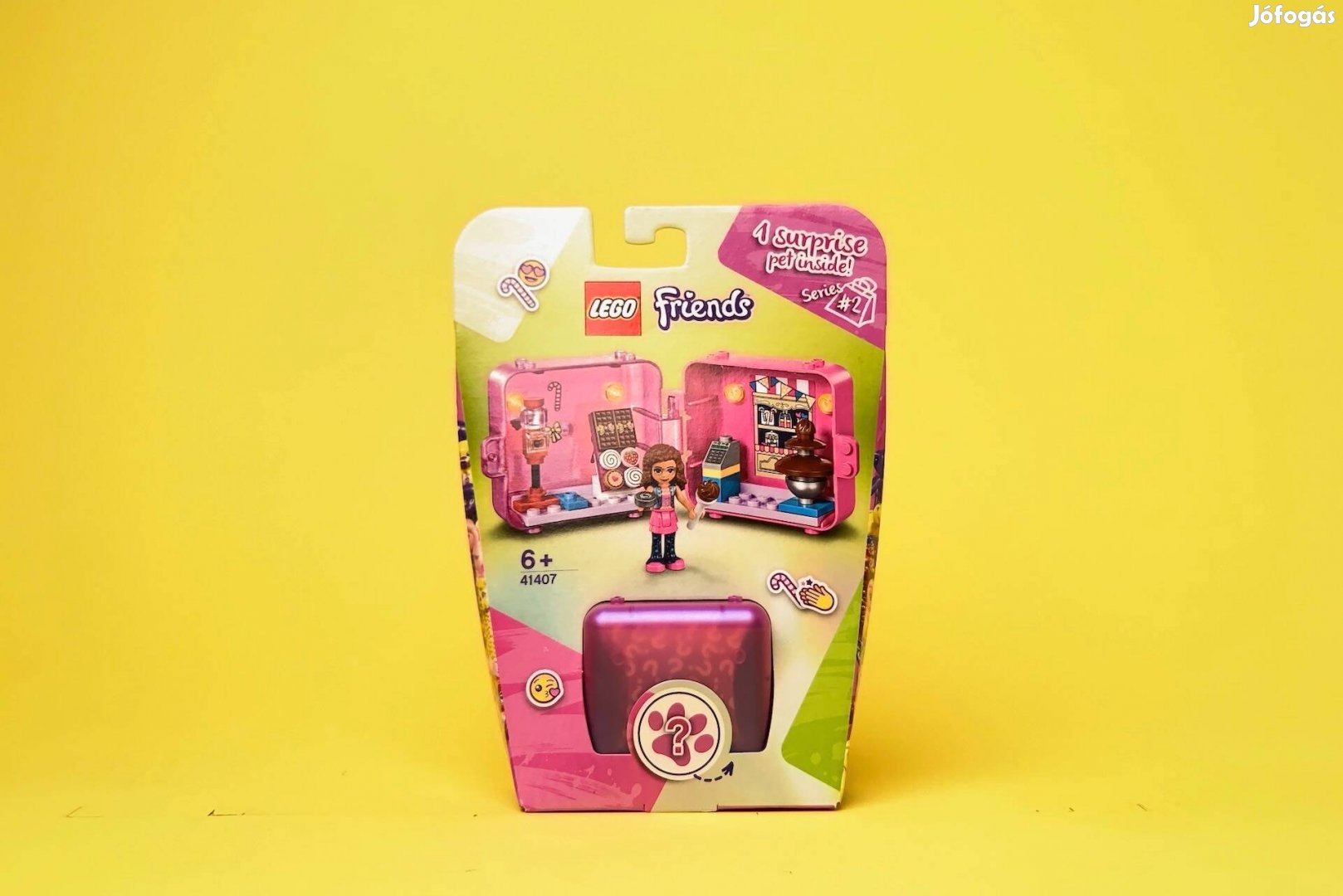 LEGO Friends 41407 Olivia's Shopping Play Cube, Új, Bontatlan