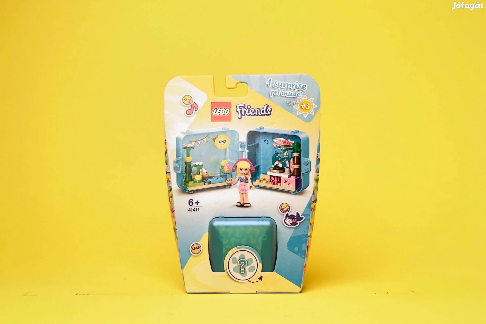 LEGO Friends 41411 Stephanie's Summer Play Cube, Új, Bontatlan