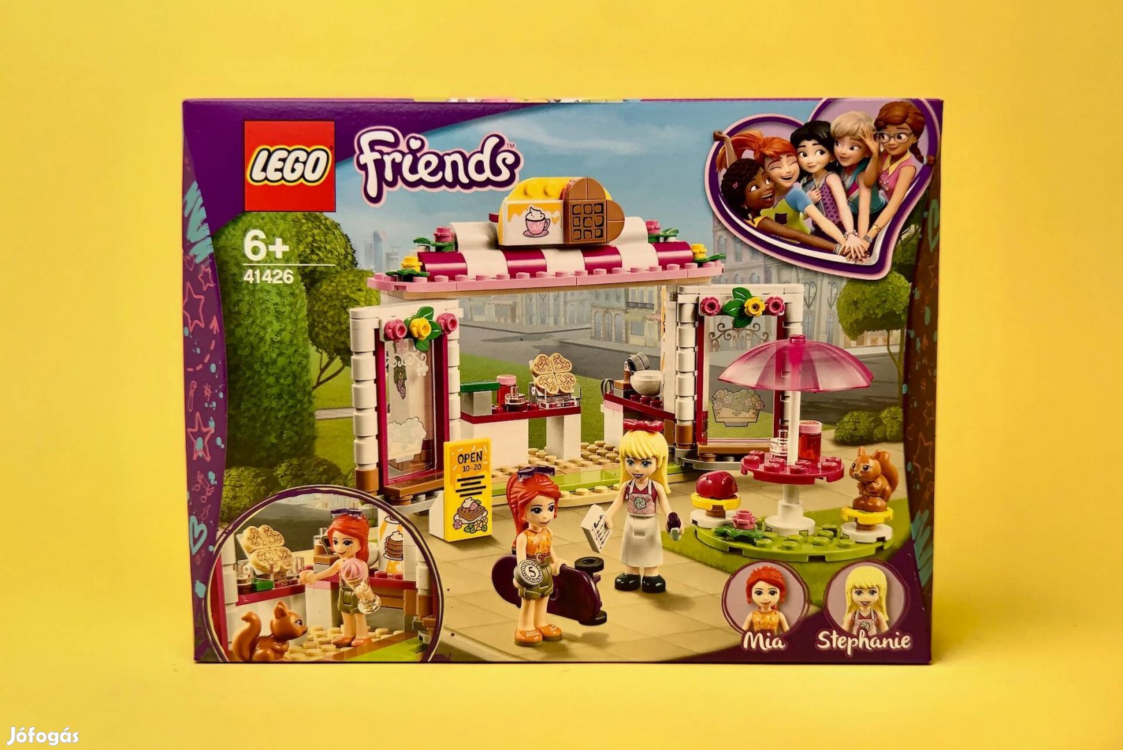 LEGO Friends 41426 Heartlake City Park Café, Új, Bontatlan