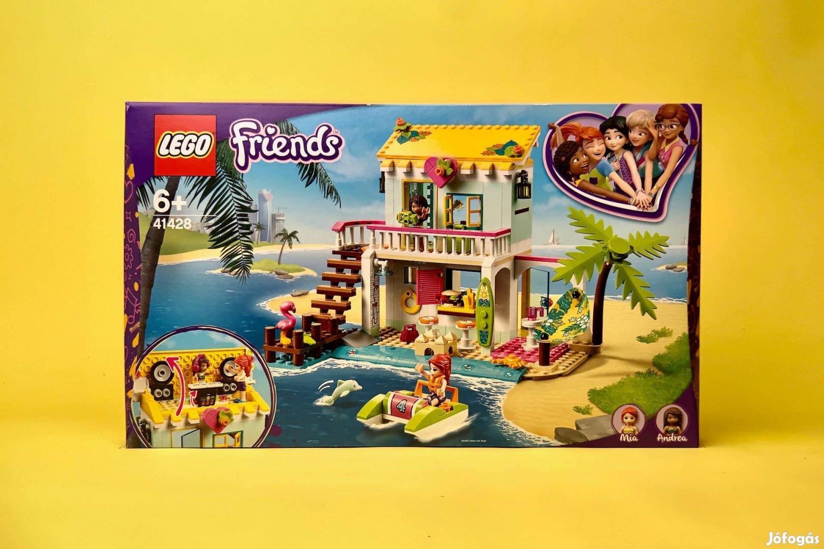 LEGO Friends 41428 Beach House, Új, Bontatlan