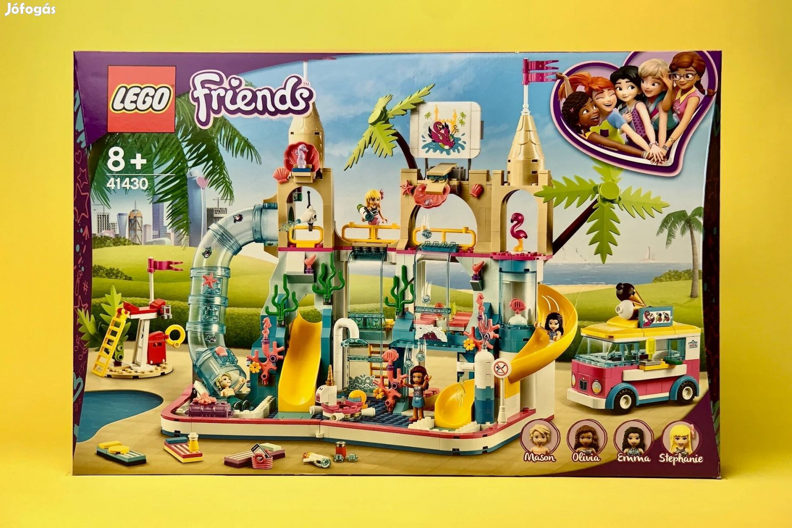 LEGO Friends 41430 Summer Fun Water Park, Uj, Bontatlan