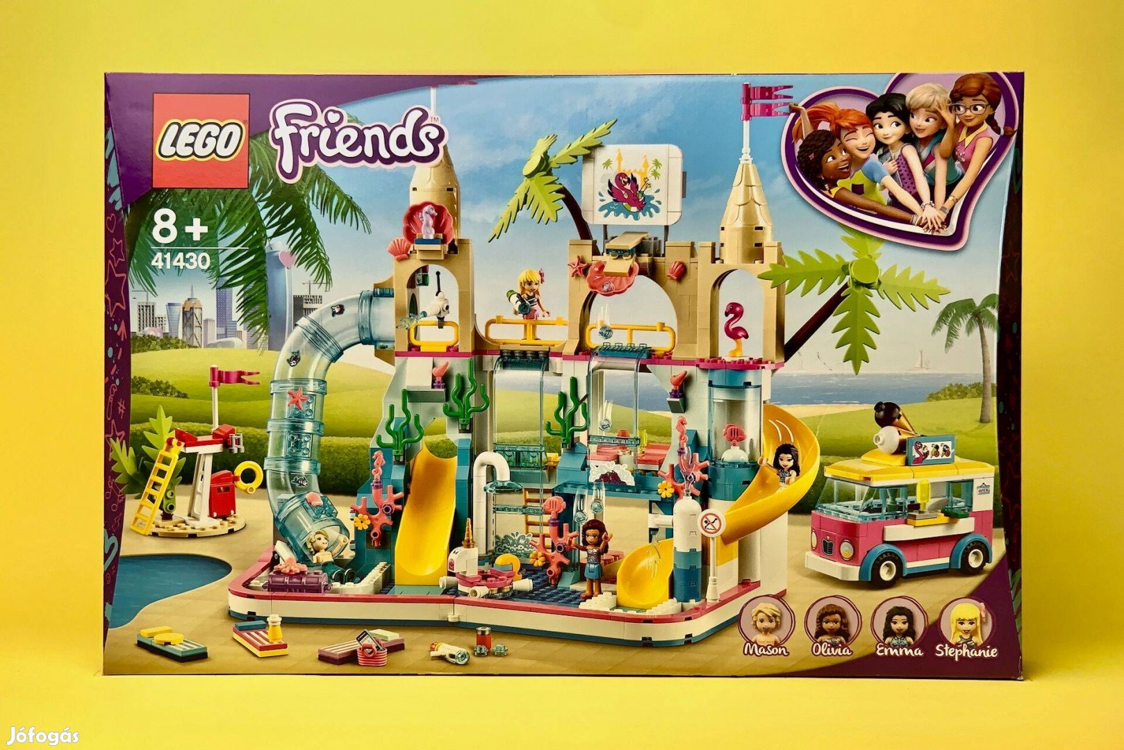 LEGO Friends 41430 Summer Fun Water Park, Új, Bontatlan