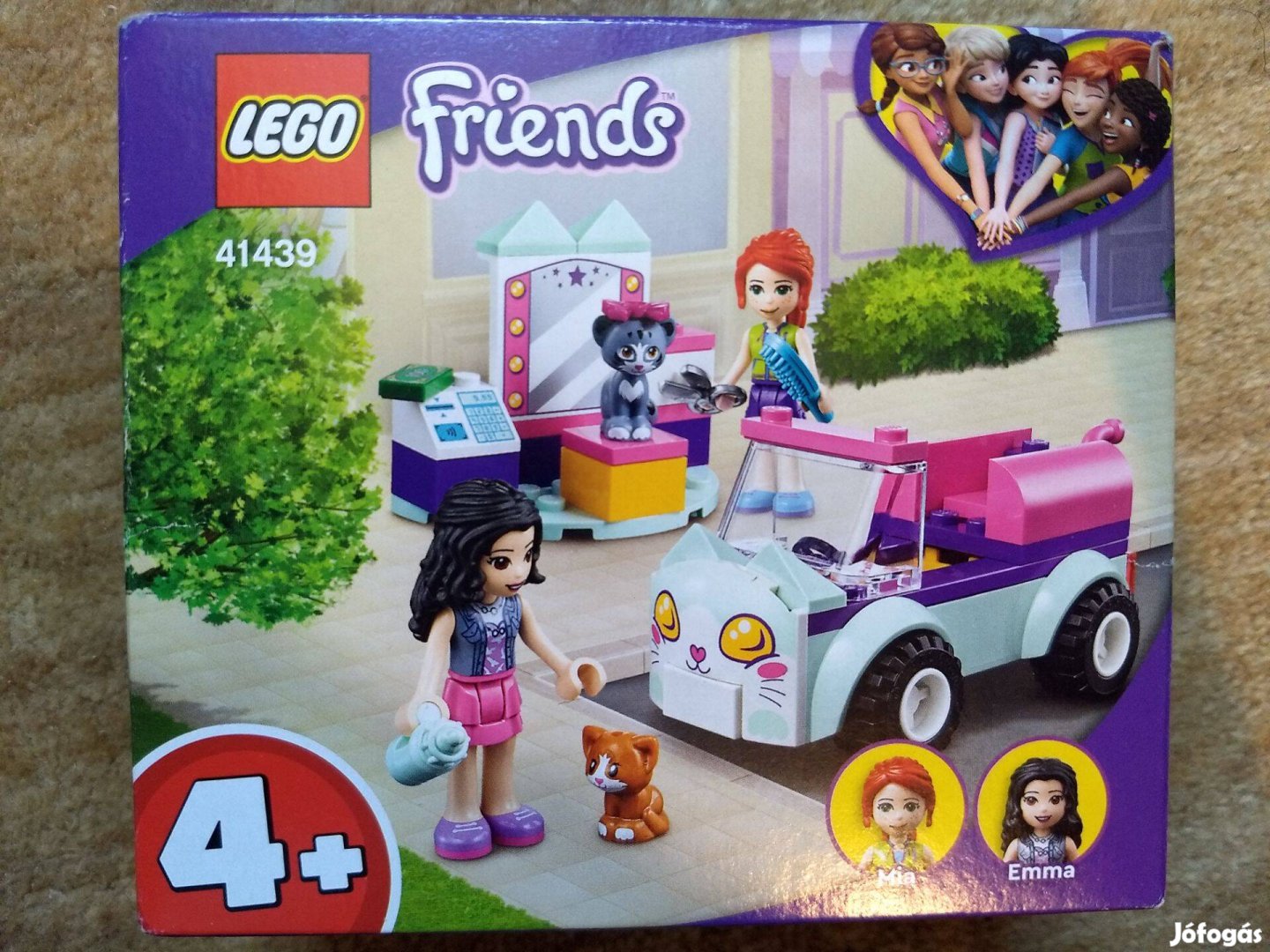 LEGO Friends 41439 Macskaápoló autó