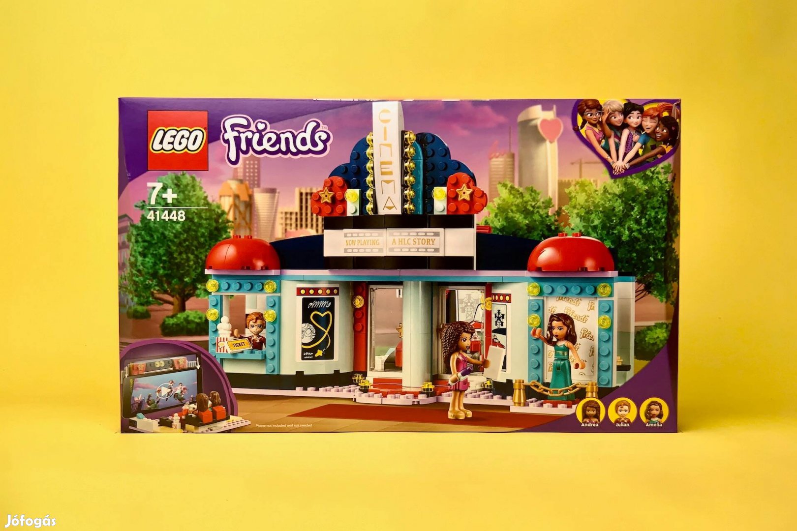 LEGO Friends 41448 Heartlake City Movie Theatre, Új, Bontatlan