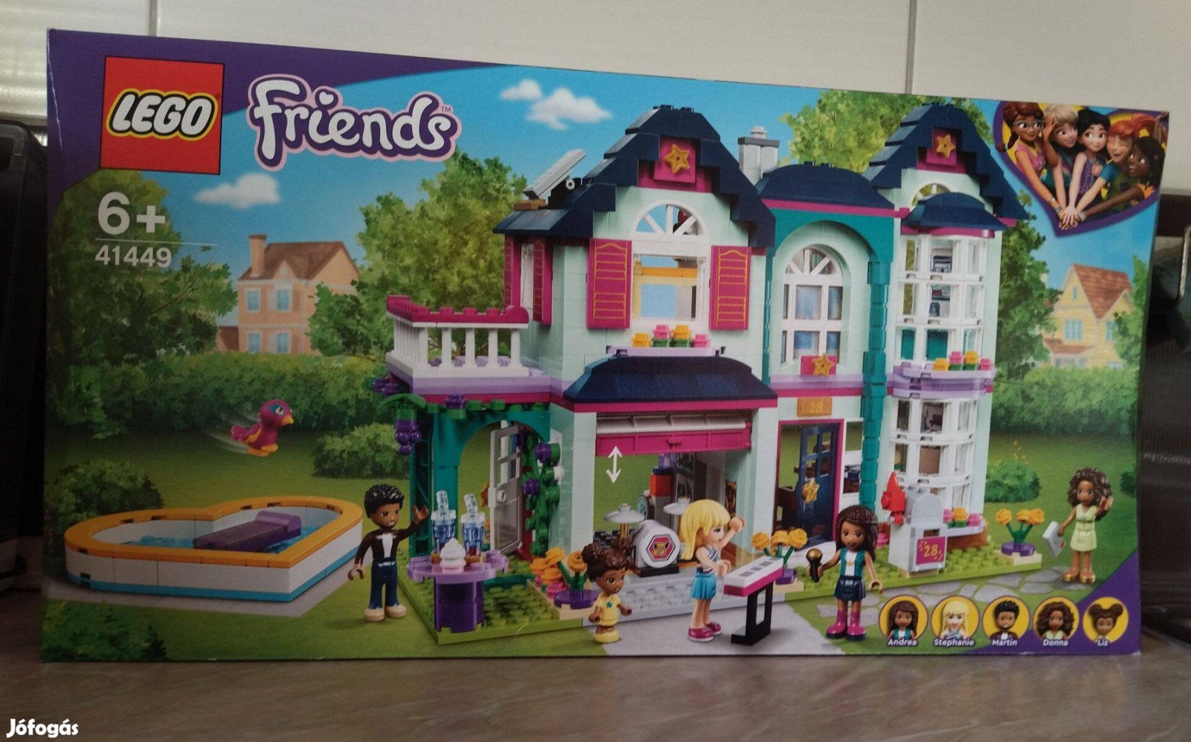 LEGO Friends 41449 - Andrea családi háza (Új)