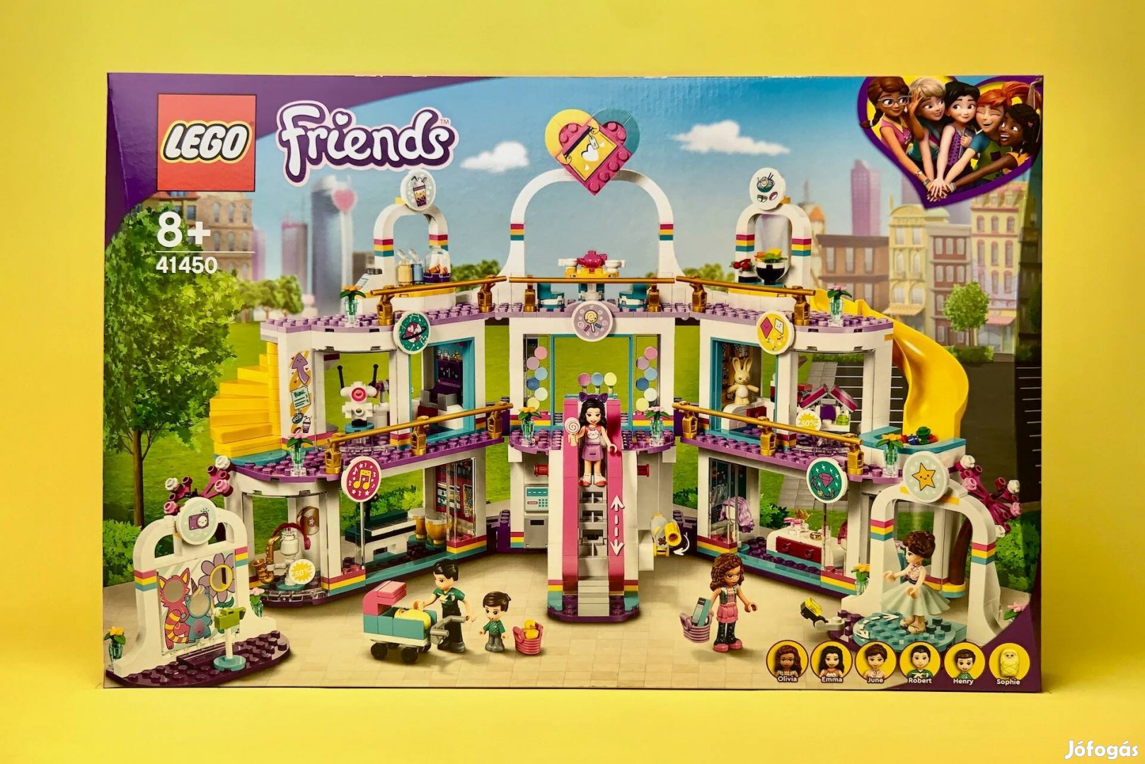 LEGO Friends 41450 Heartlake City Shopping Mall, Uj, Bontatlan
