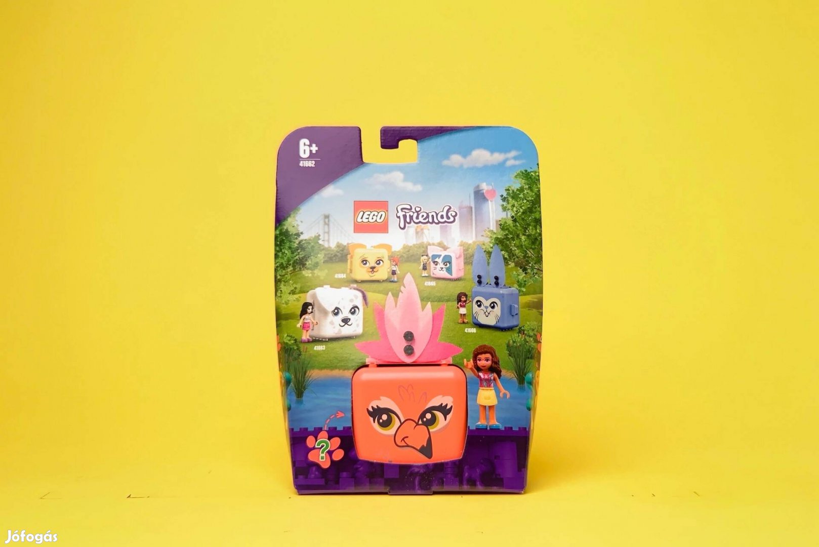 LEGO Friends 41662 Olivia's Flamingo Cube, Új, Bontatlan