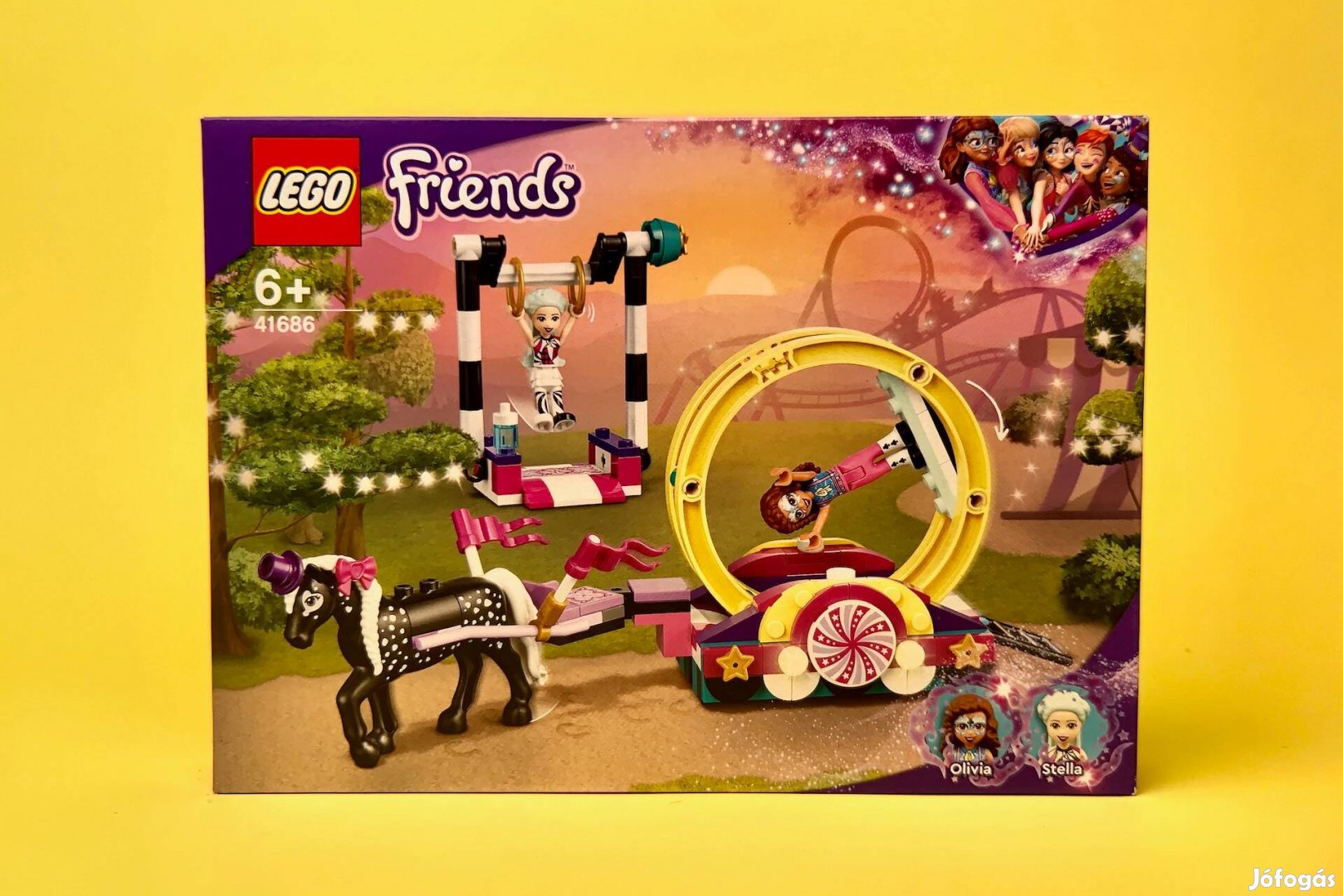 LEGO Friends 41686 Magical Acrobatics, Új, Bontatlan