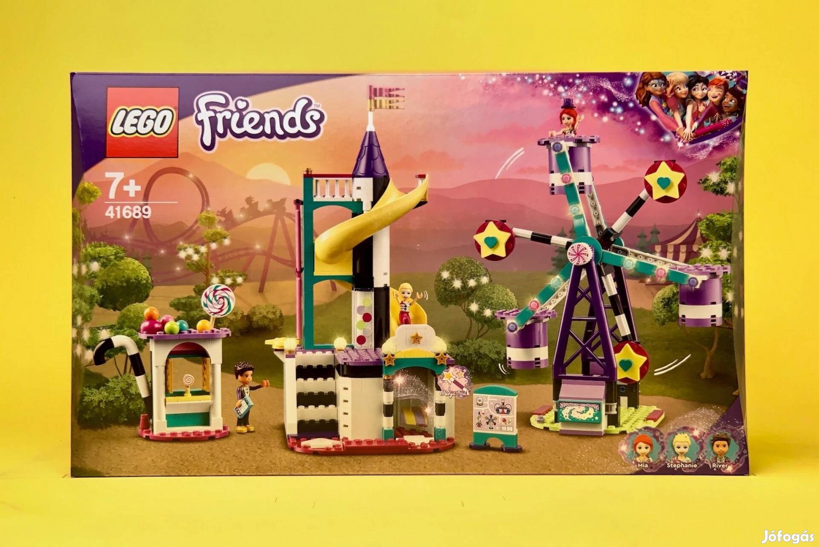 LEGO Friends 41689 Magical Ferris Wheel and Slide, Új, Bontatlan