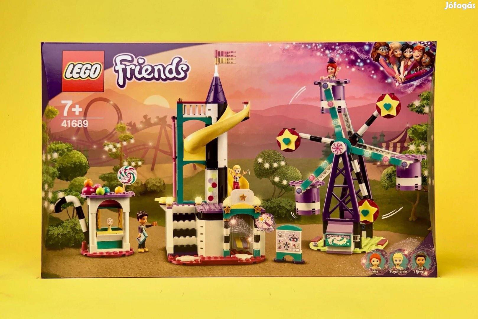 LEGO Friends 41689 Magical Ferris Wheel and Slide, Új, Bontatlan