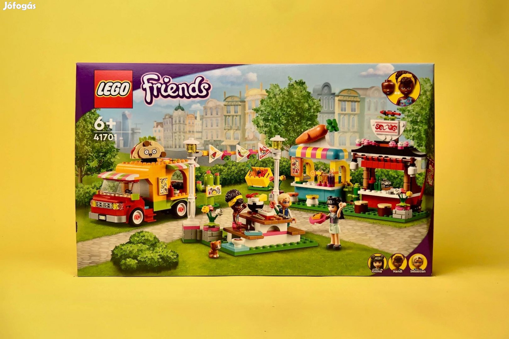 LEGO Friends 41701 Street Food Market, Új, Bontatlan