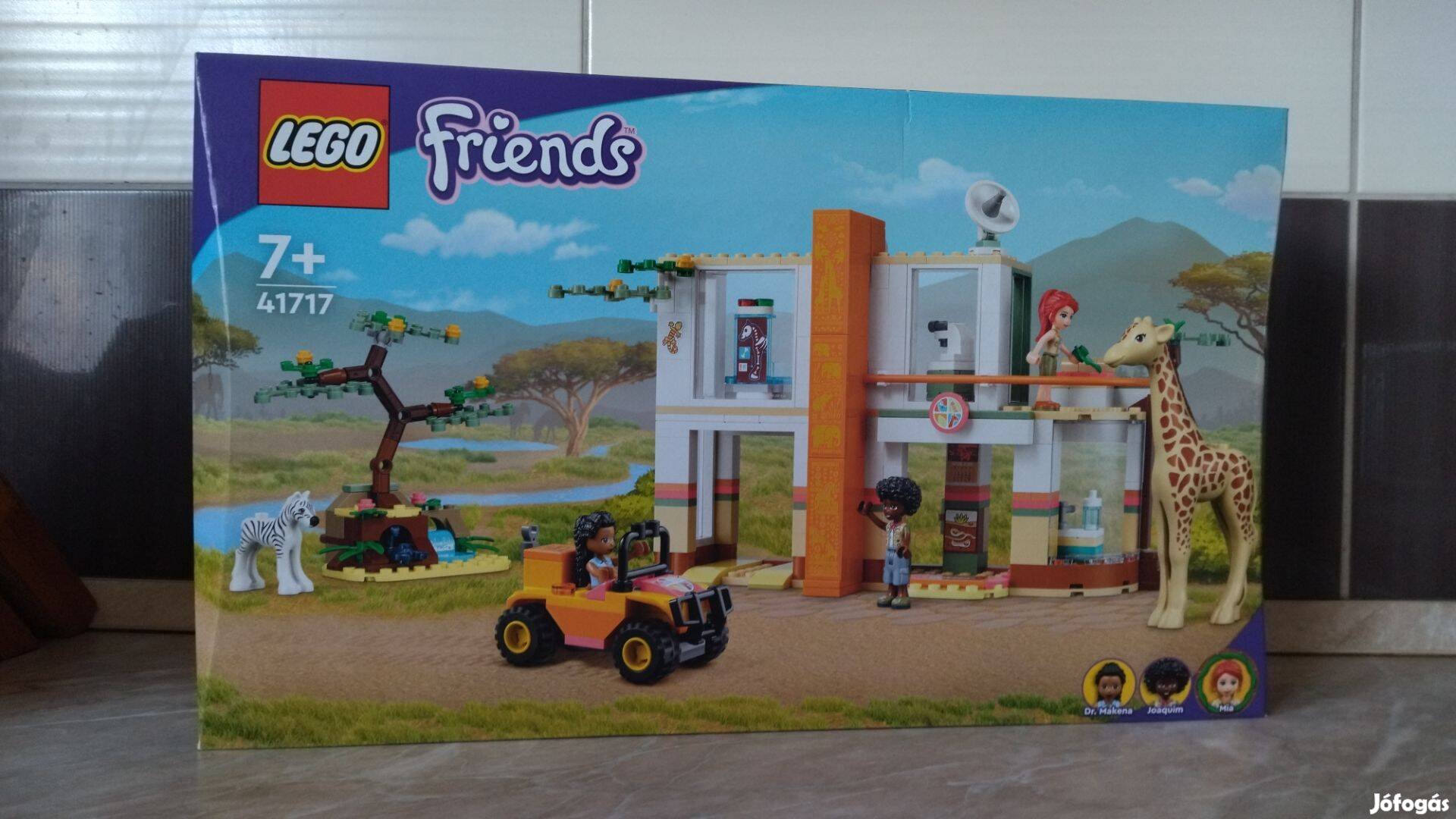 LEGO Friends 41717 - Mia vadvilági mentője / Állatkórház (Új)