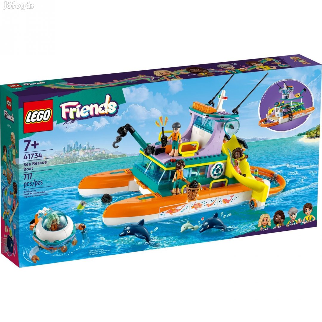 LEGO Friends 41734 Friends - Tengeri mentőhajó