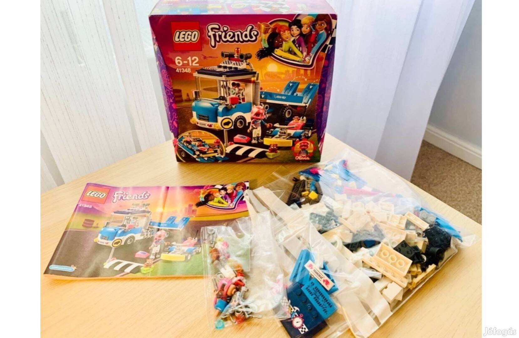 LEGO Friends Gokart sorozat 41348 Javító és karbantartó teherautó