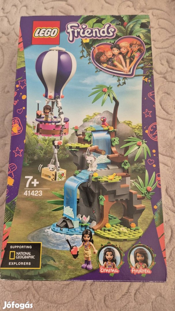 LEGO Friends Hőlégballonos tigris mentő akció 41423