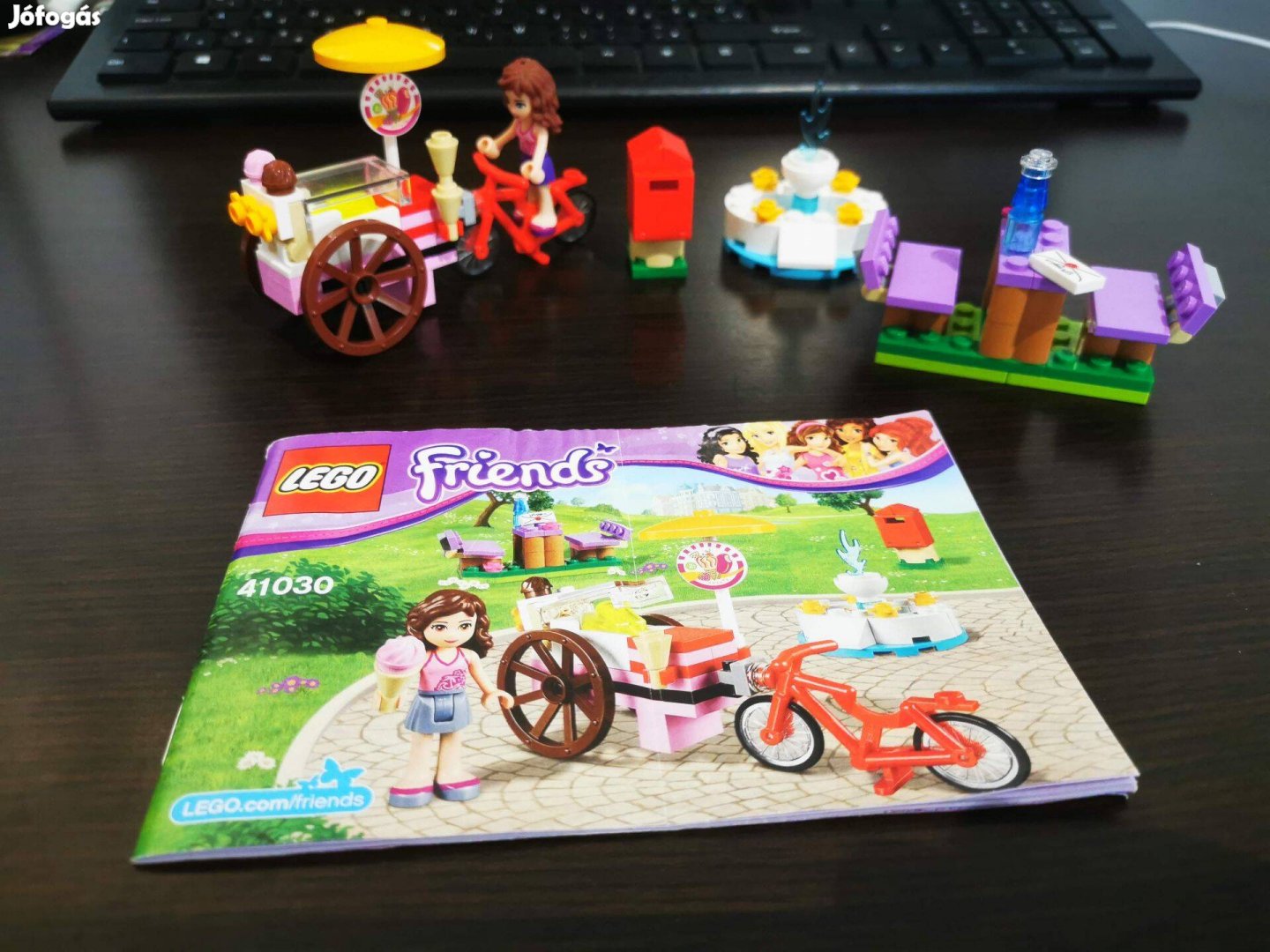 LEGO Friends Olívia fagylaltos bringája (41030)