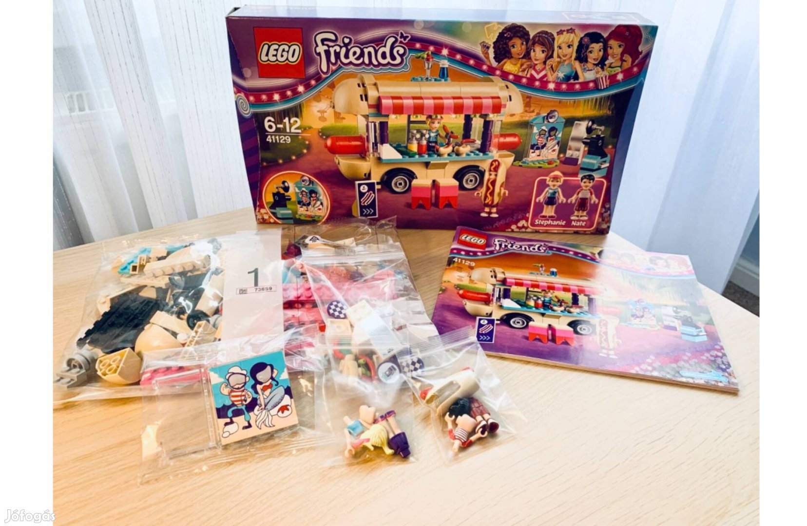 LEGO Friends Vidámpark 41129 Hotdog árusító kocsi