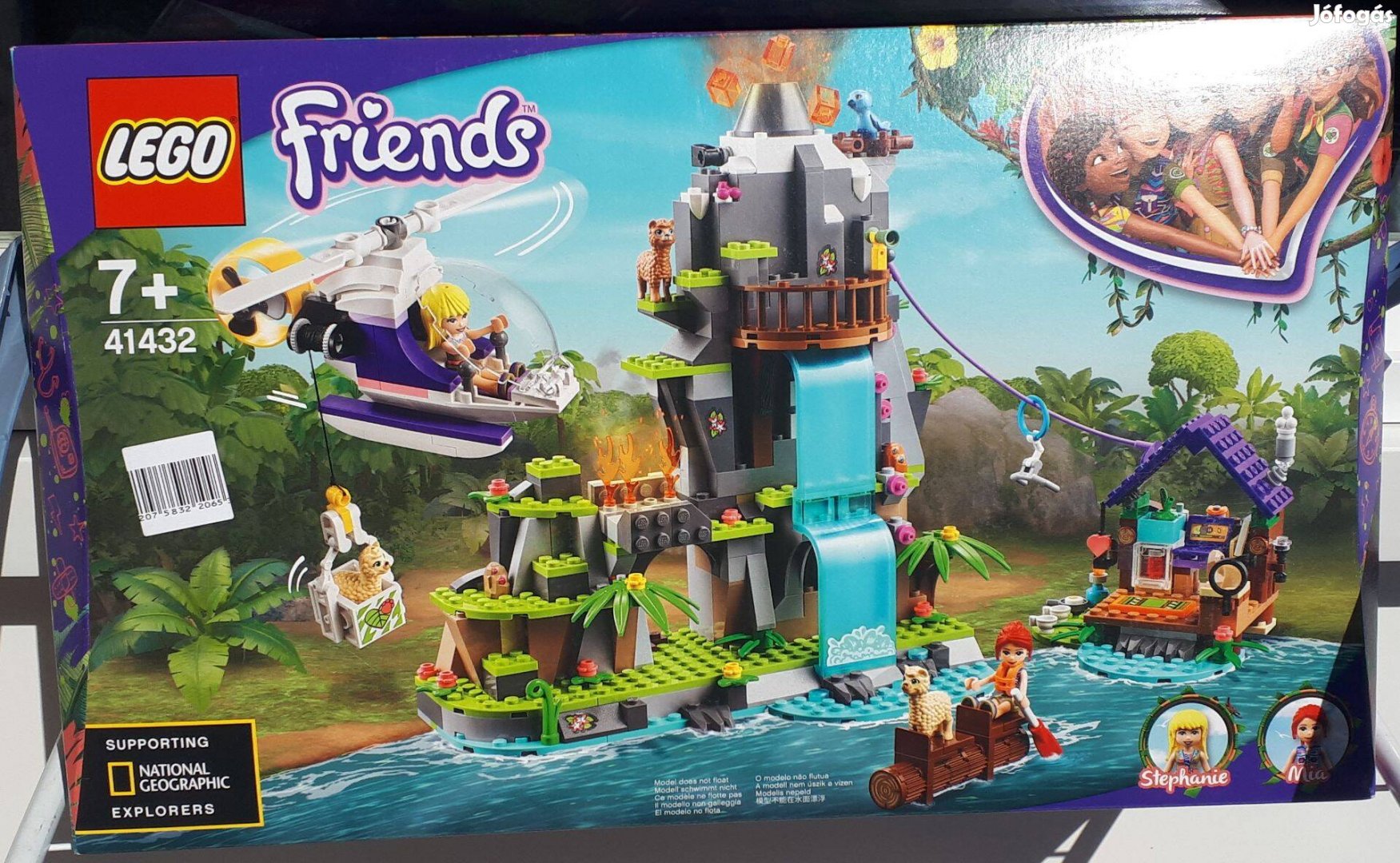 LEGO Friends - 41432 - Hegyi alpaka mentő akció - Bontatlan