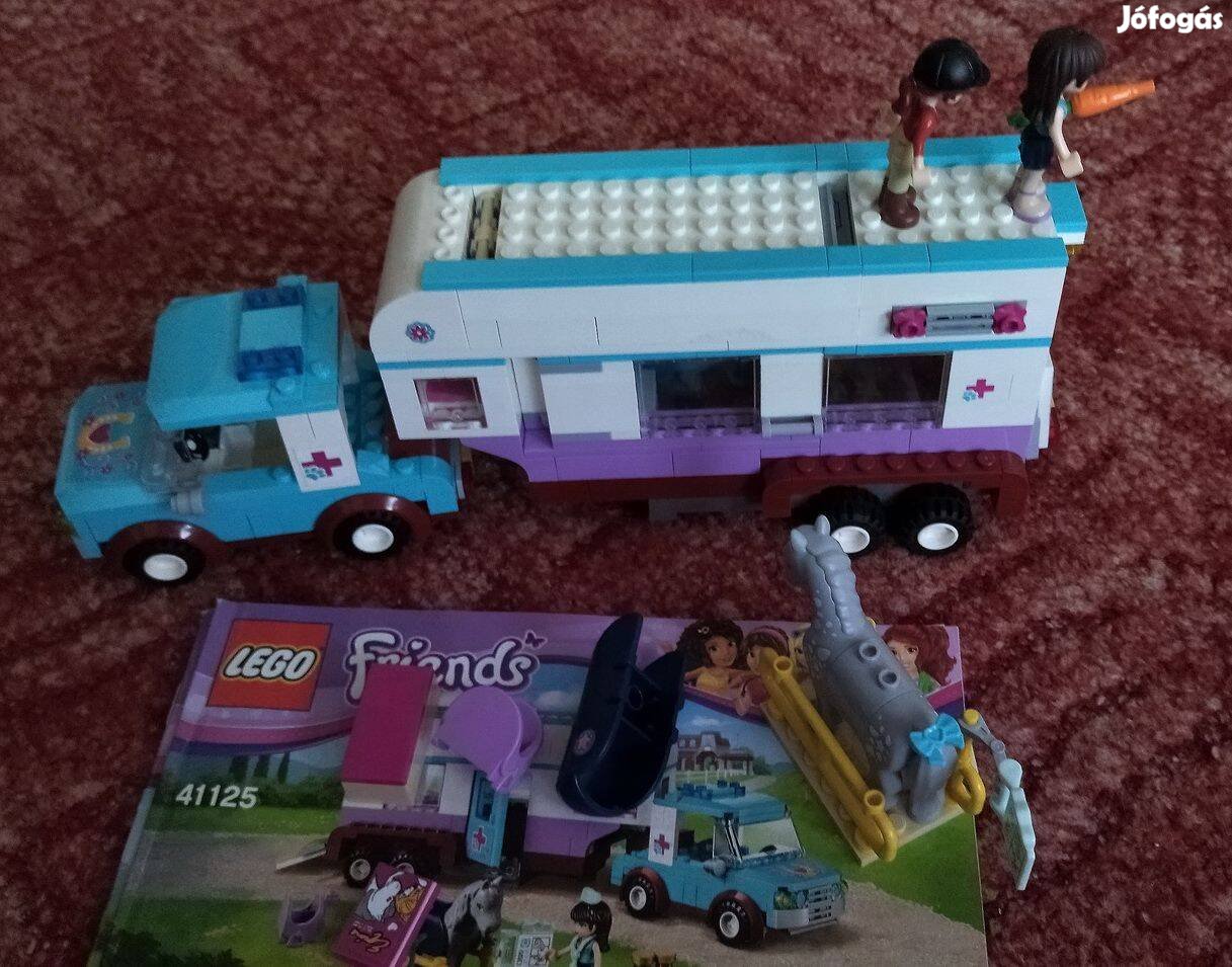 LEGO Friends - Állatorvosi lószállító (41125) - Horse Vet Trailer