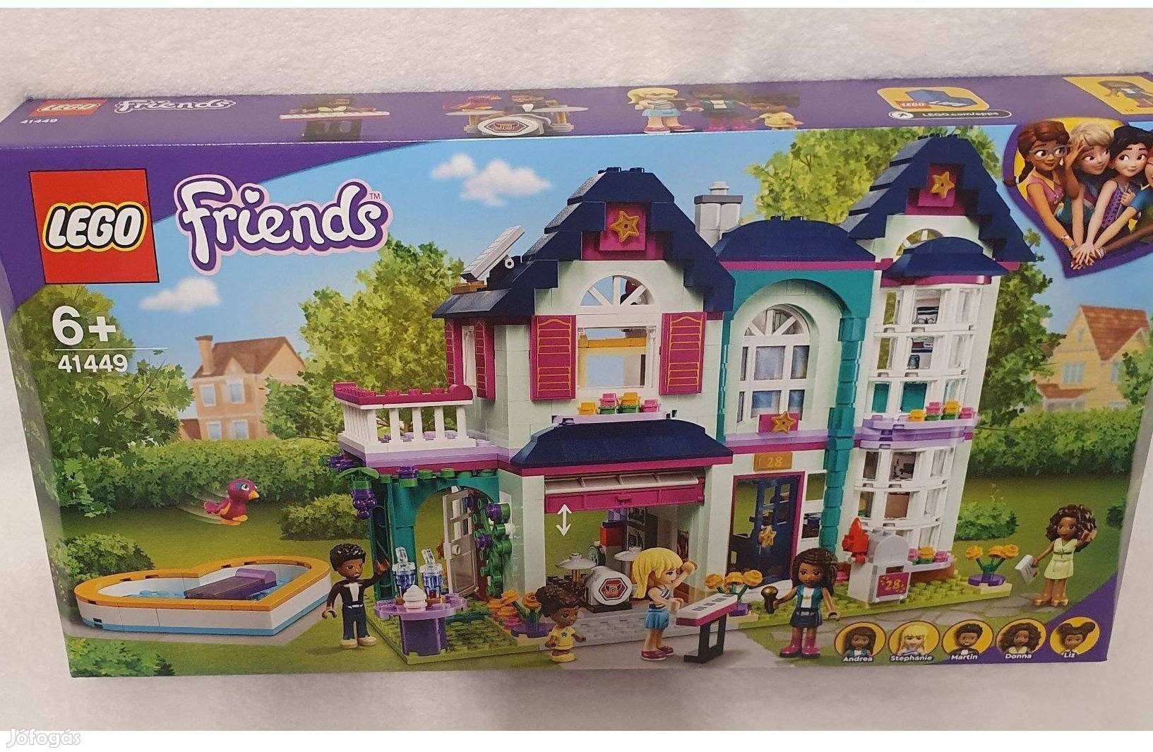 LEGO Friends - Andrea családi háza (41449) Új!