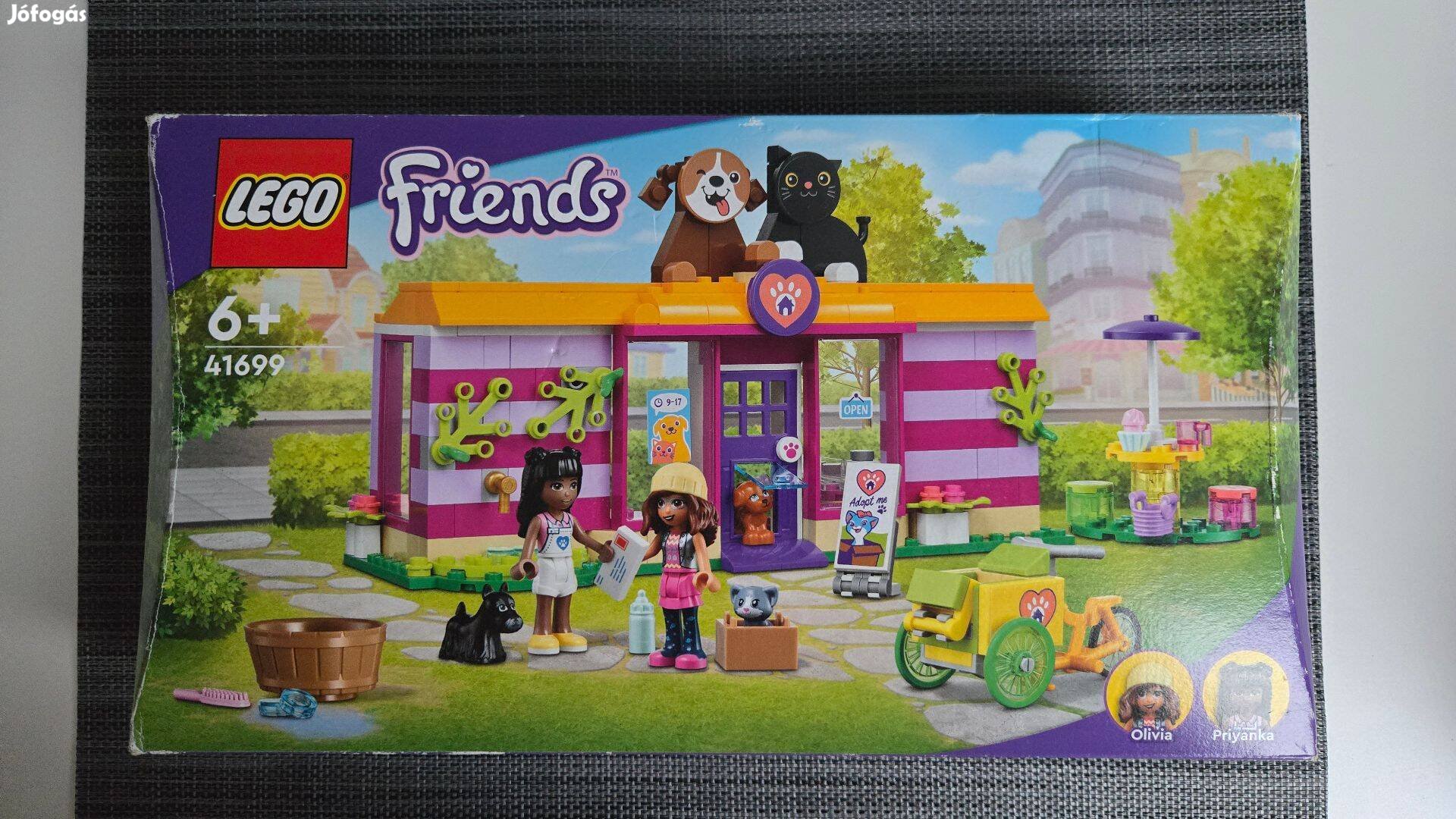 LEGO Friends - Kisállat örökbefogadó kávézó (41699)